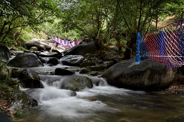 福建网红大围山漂流路线