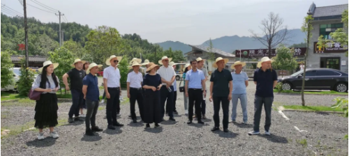 省文化和旅游厅副厅长黄东红调研浏阳张坊镇即将开展的2021年湖南省（秋季）乡村文化旅游节暨湘赣边首届客家文化旅游节