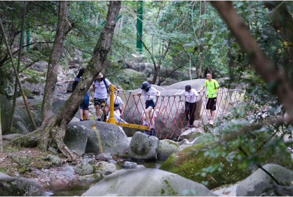 西溪磐石大峡谷 地质科考活动